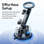 Ulanzi ZJ06 Magnetic Suction Cup Mount MagSafe iPhone Holder for Car & Filming