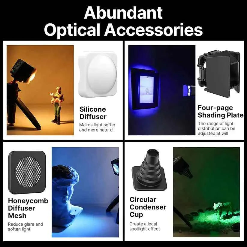 Ulanzi L2 RGB LED Video Light Magnetic Pocket Cube Light