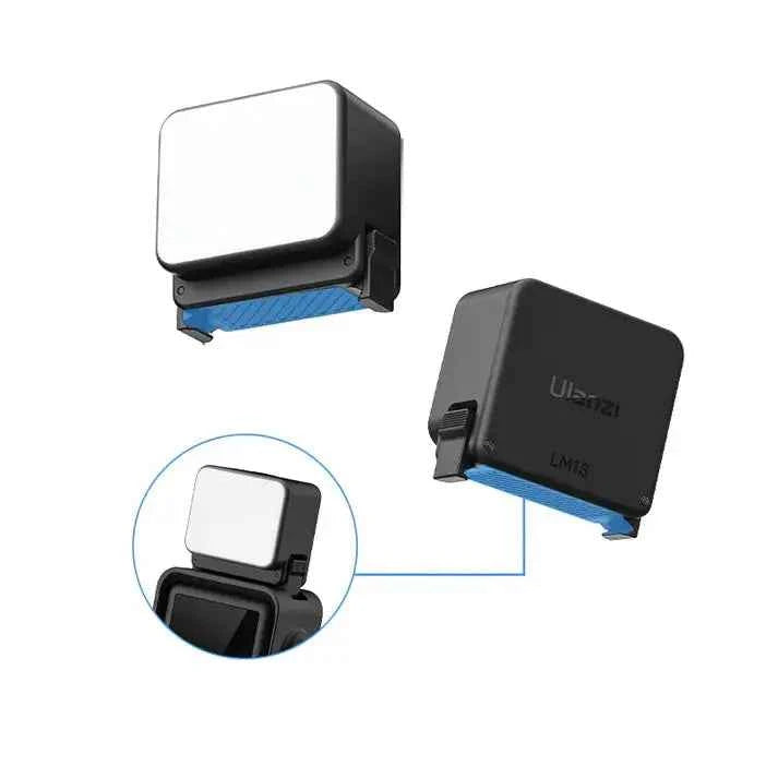 Ulanzi LM18 Mini Magnetic Vlogging Light + PK-06 Pocket 3/4 Expansion Adapter Kit