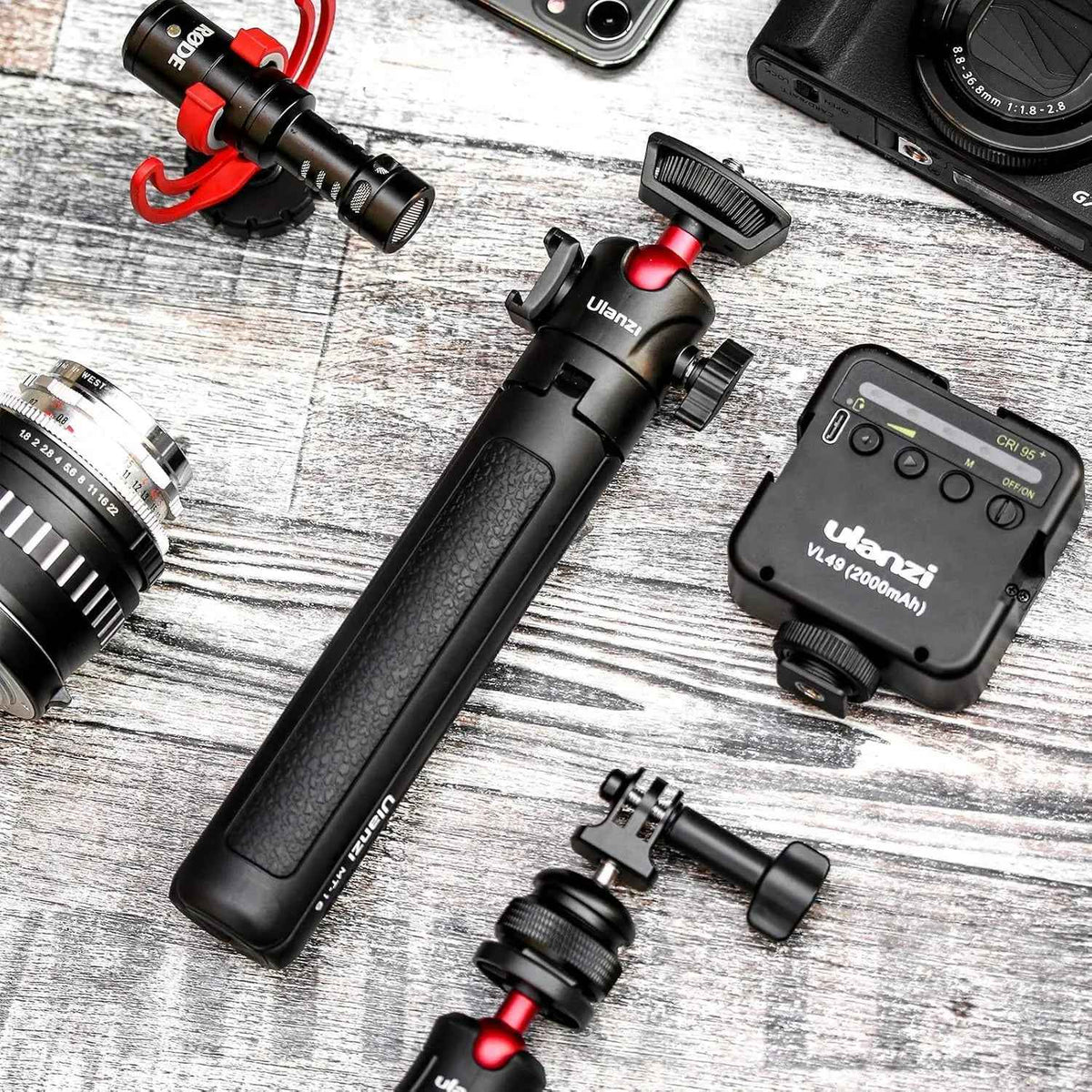 Ulanzi MT-16 Extendable Vlog Tripod