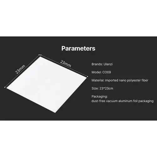Ulanzi Microfiber Dust-Free Cleaning Cloth