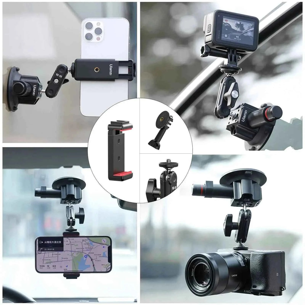 Ulanzi SC-01 3" Strong Suction Cup Mount (3089)