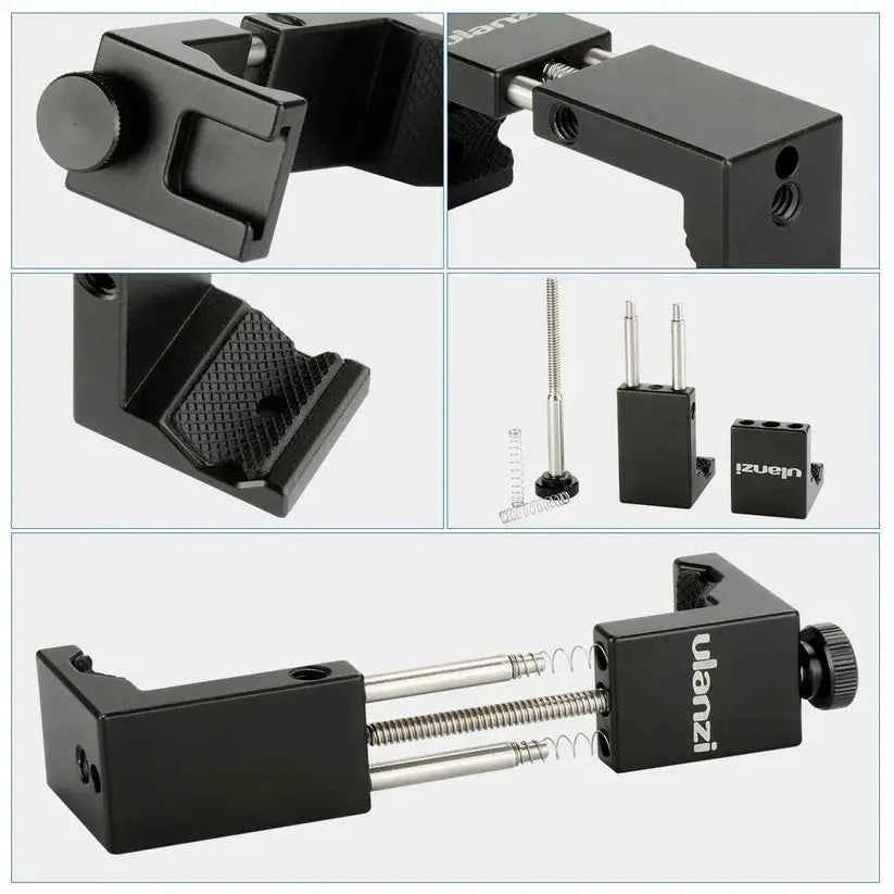 Ulanzi ST-02S Aluminum Phone Tripod Mount with Cold Shoe