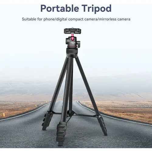 Ulanzi TT51 Portable Tripod Stand with 360° Ball Head & Phone Holder