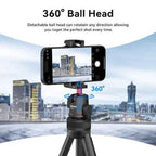 Ulanzi TT51 Portable Tripod Stand with 360° Ball Head & Phone Holder