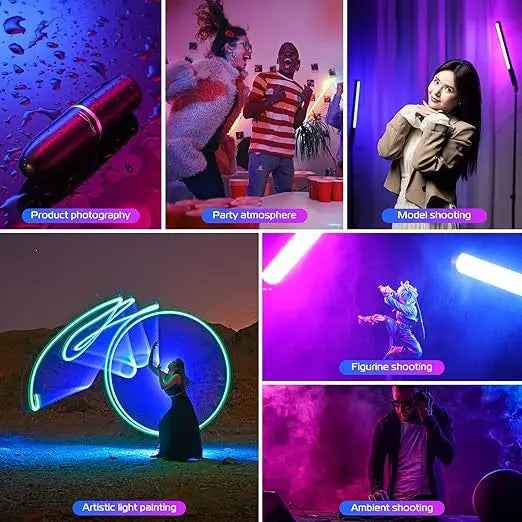 ULANZI VL119 RGB LED Video Light for Vlogging