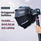VIJIM AS-D30 Mini Bowens Mount Octagonal Softbox 30cm Ulanzi