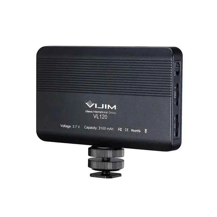 VIJIM VL120 LED Video Light with 3100mAh Battery & 6 Color Filters