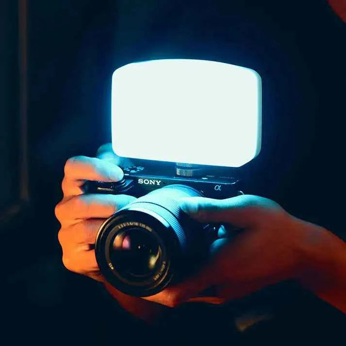 VIJIM VL120 LED Video Light with 3100mAh Battery & 6 Color Filters