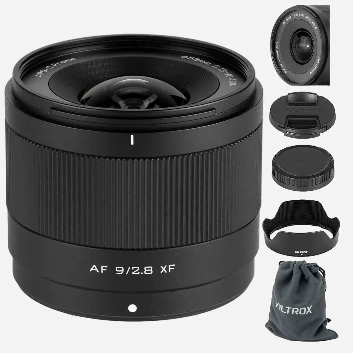 Viltrox 9mm F2.8 APS-C Autofocus Lens for Fuji X