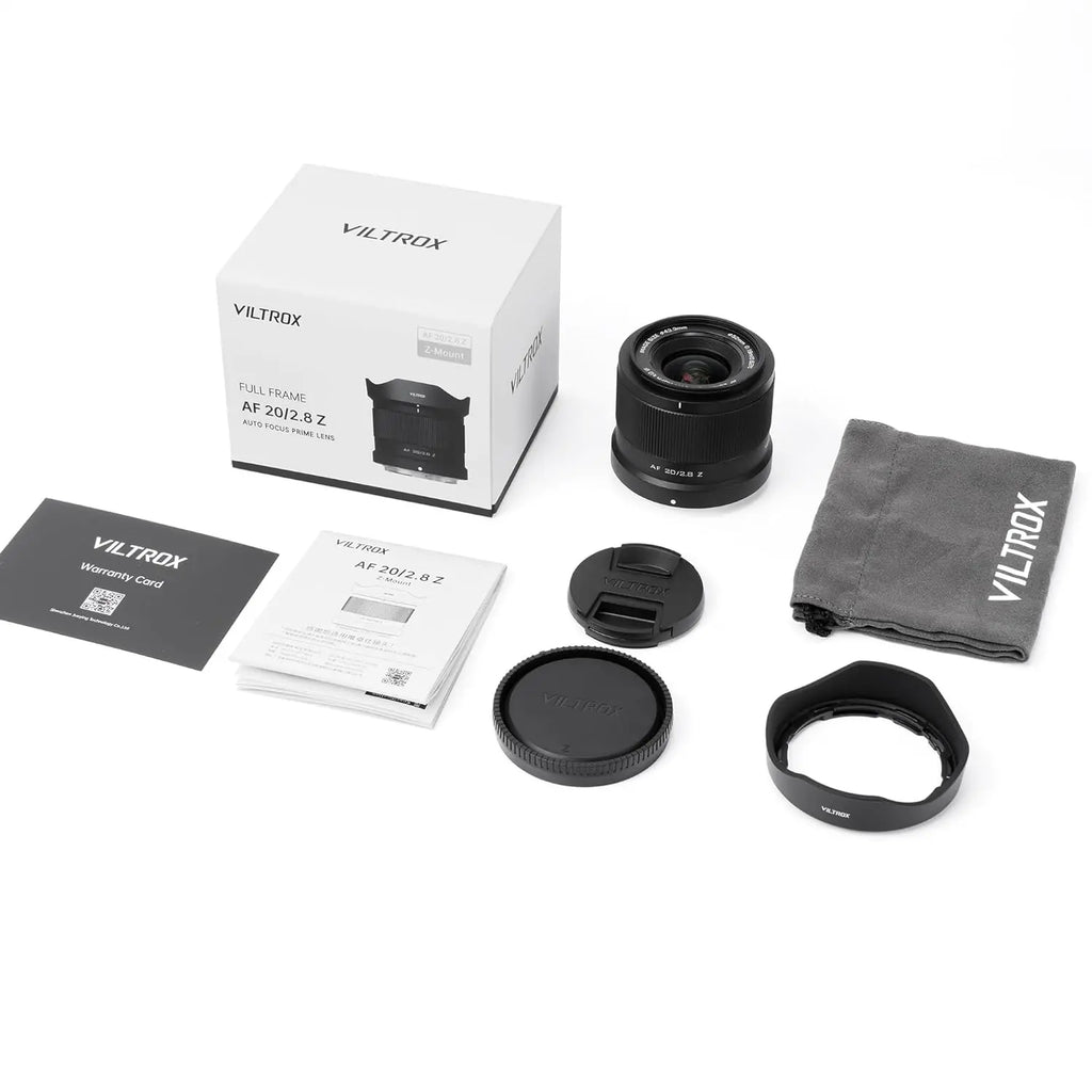 VILTROX 20mm F2.8 Full Frame Wide Angle Prime Lens Viltrox