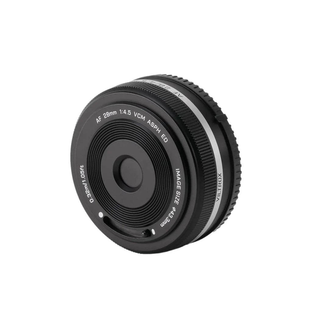 VILTROX 28mm F4.5 Pancake Full Frame Lens Viltrox