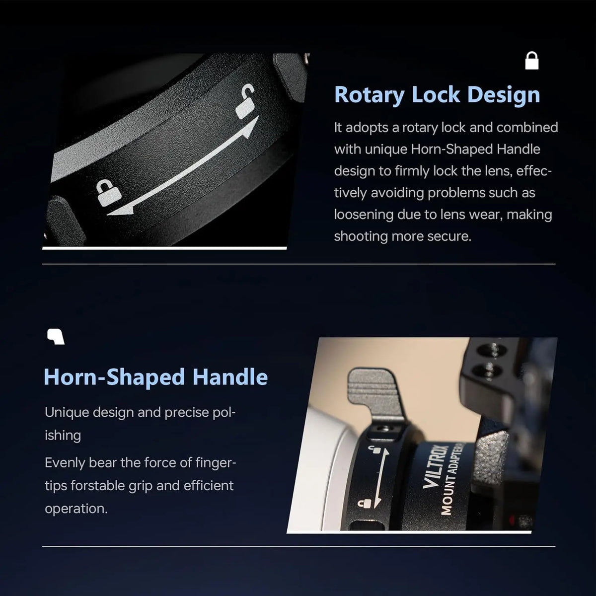 VILTROX Autofocus Lens Mount Adapter Ring Viltrox