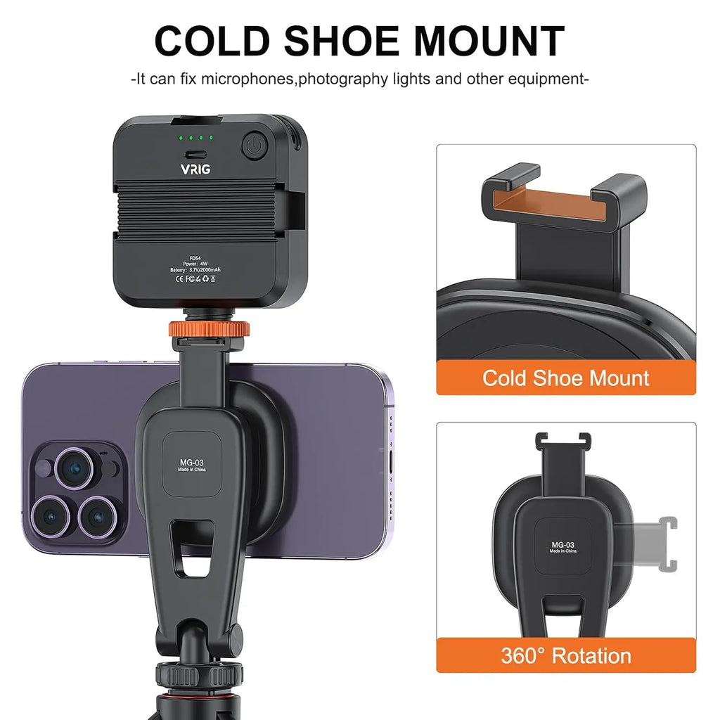 VRIG MG-03 Magnetic MagSafe Phone Tripod Mount VRIG