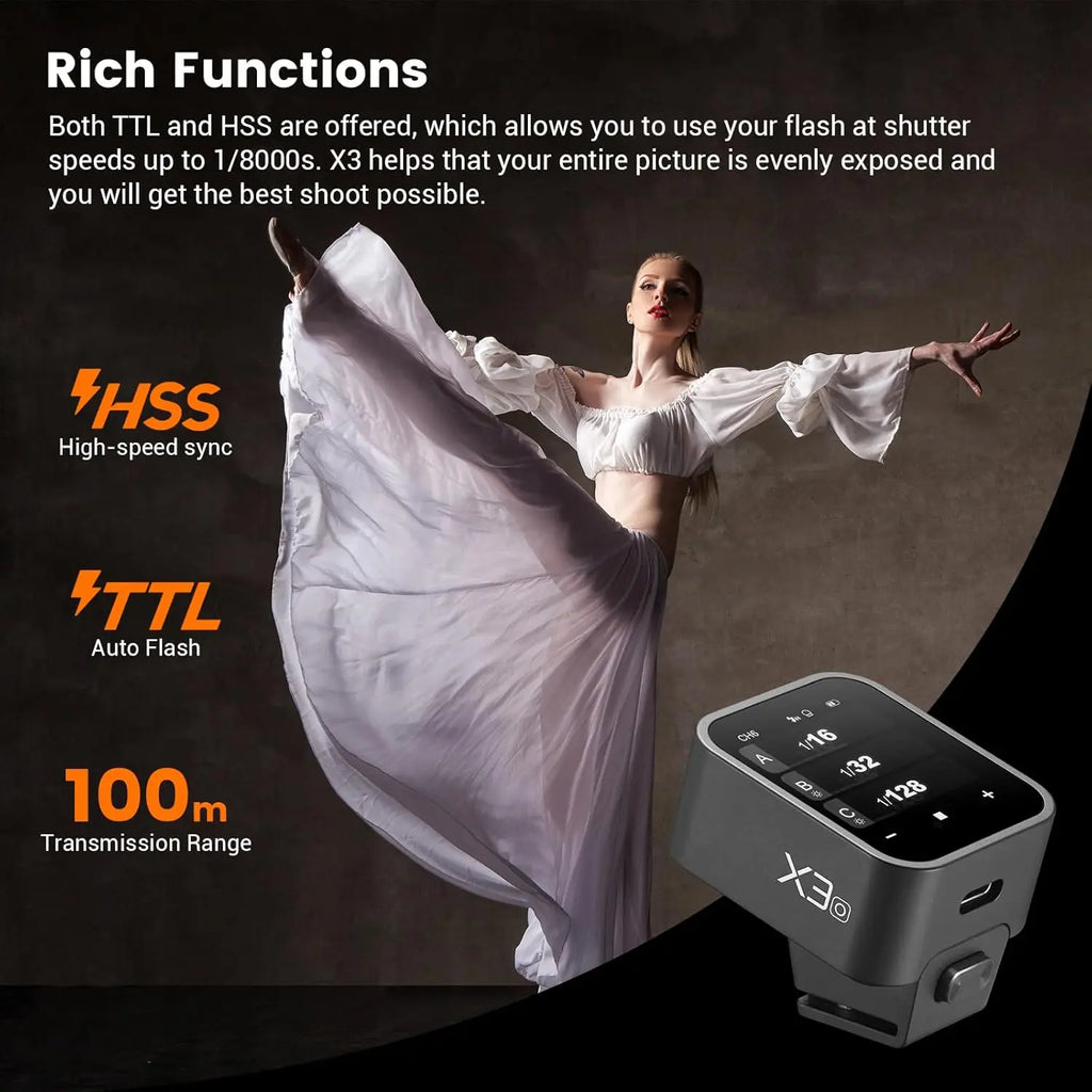 Godox X3-O TTL Wireless Flash Trigger for Olympus Godox