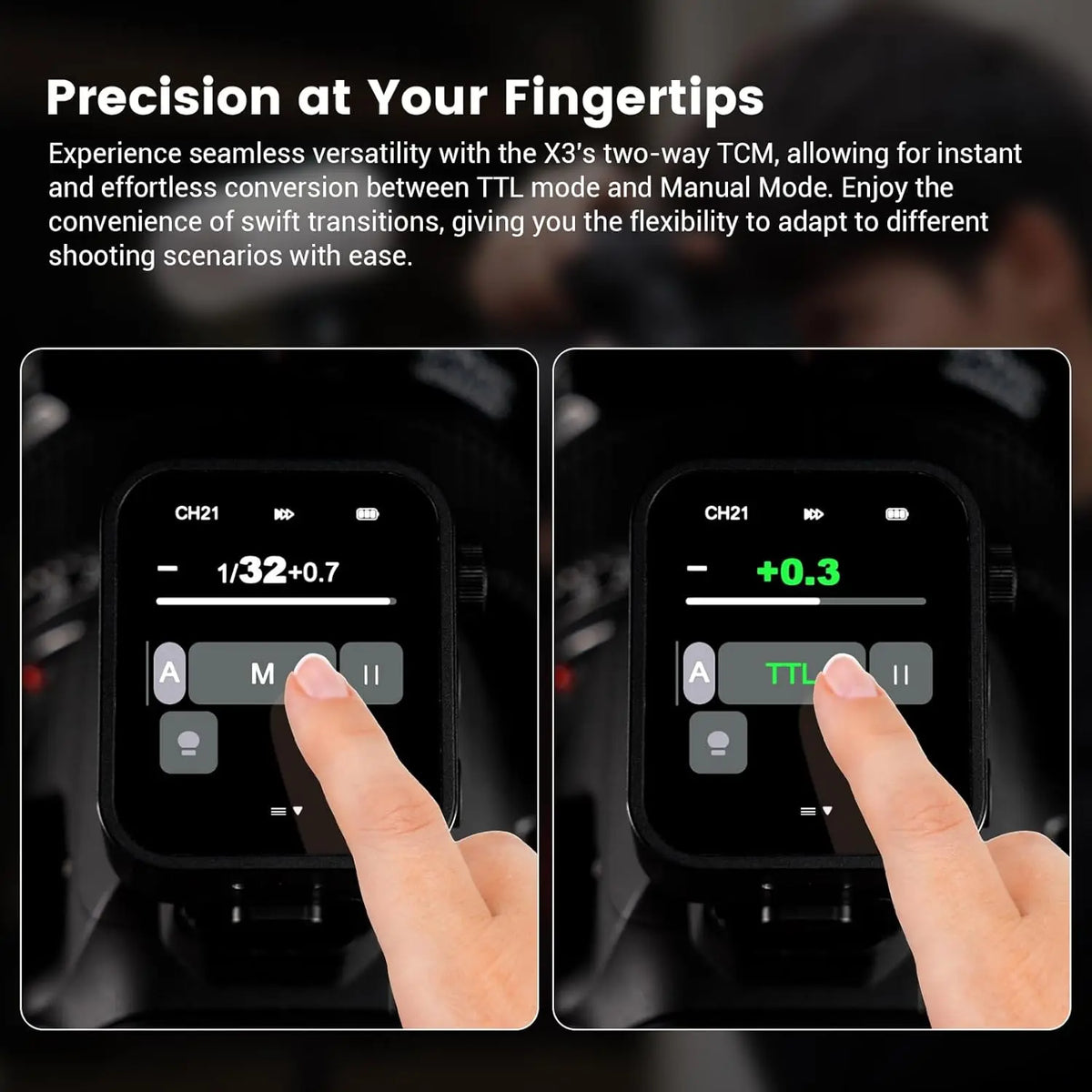 Godox X3-O TTL Wireless Flash Trigger for Olympus Godox