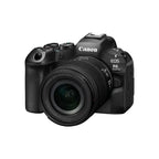 Canon EOS R6 Mark III full-frame mirrorless camera with RF 24-105mm STM lens angled view