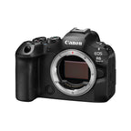 Canon EOS R6 Mark III full-frame mirrorless camera body angled view for professional photo and video