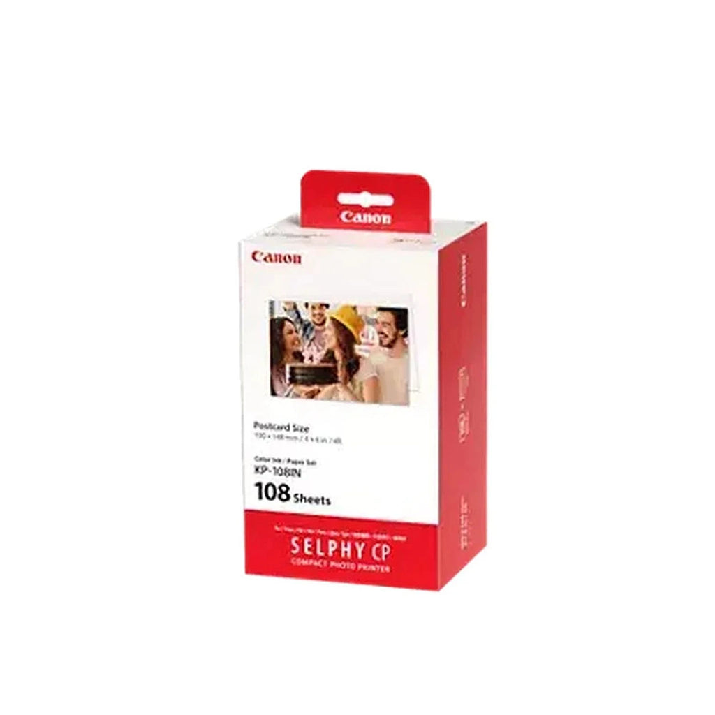 Canon KP-108IN color ink and paper set official product image