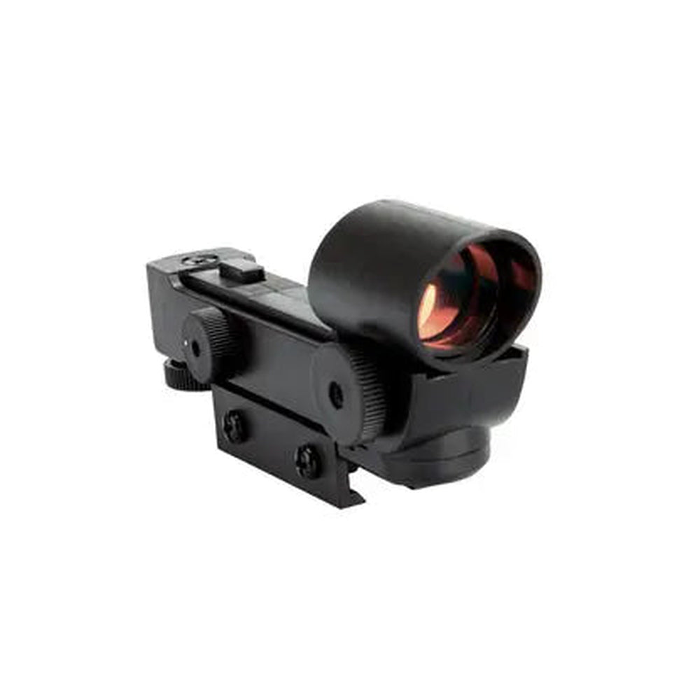 Celestron StarPointer red-dot finderscope on white background