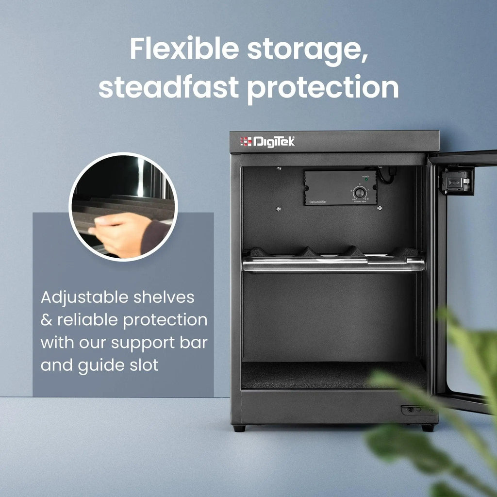 Digitek AB 35C digital dry cabinet humidity protection for camera gear