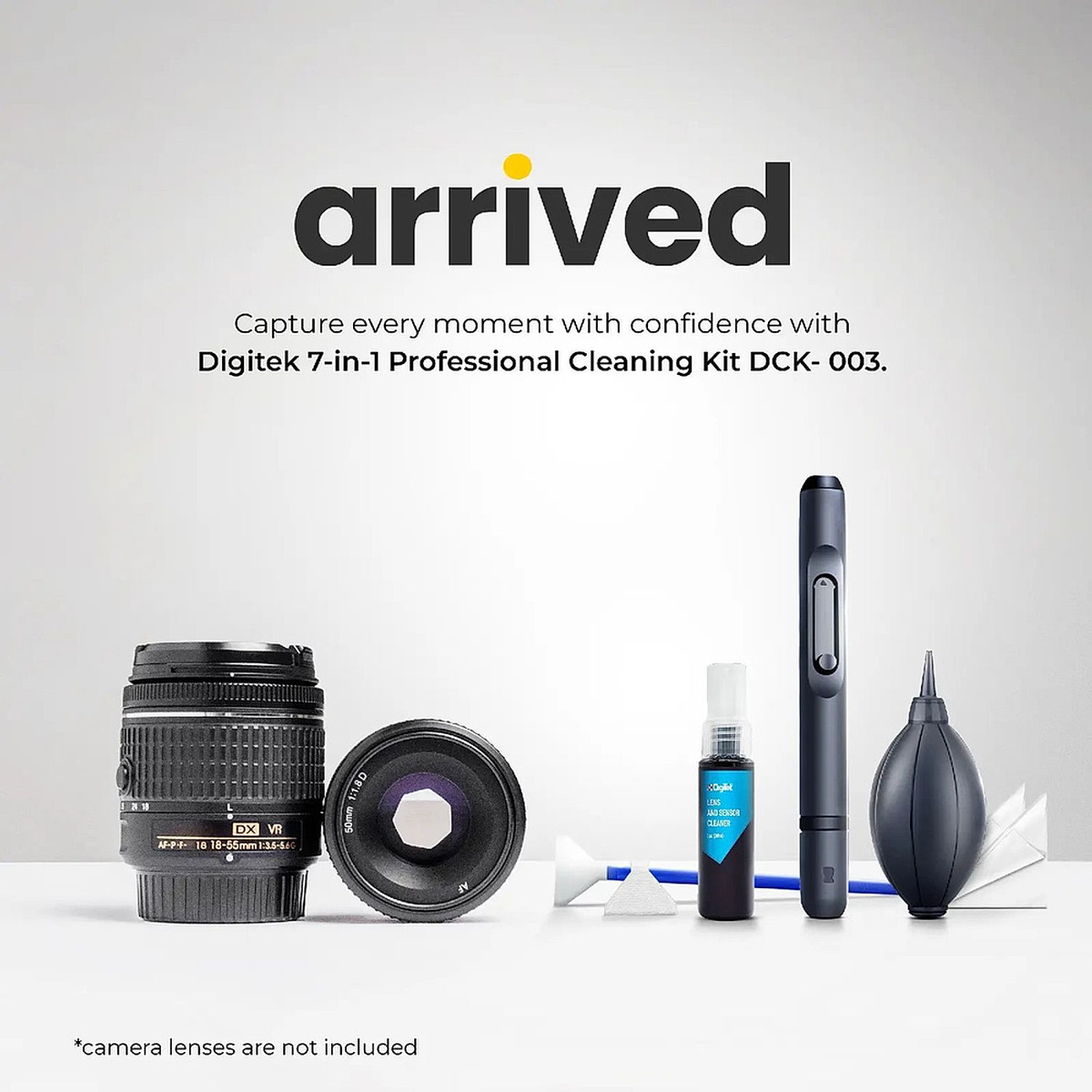 Digitek DCK-004 camera cleaning kit alternate image
