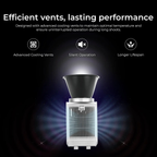 Digitek DCL-100WBC RGB LED video light cooling feature