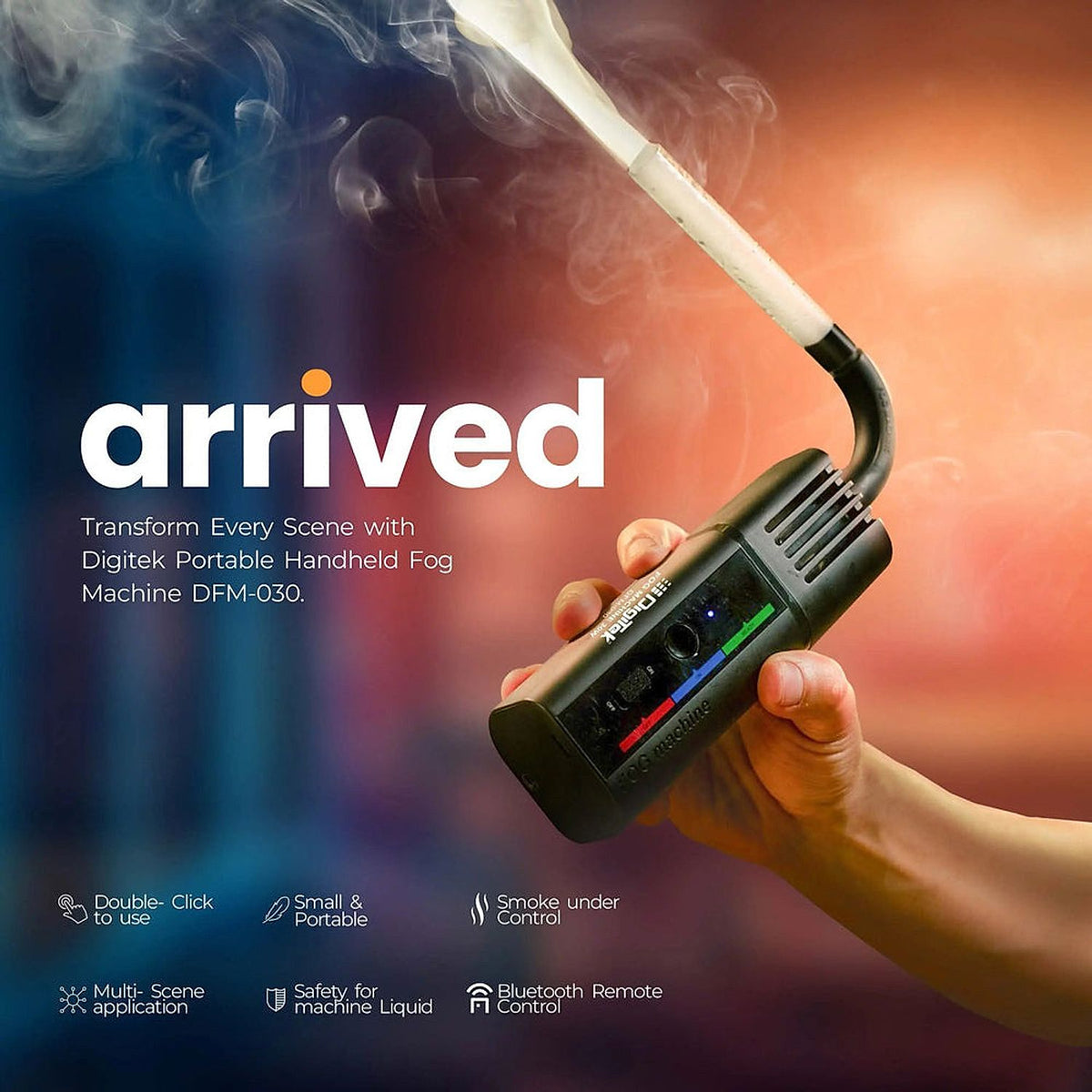 Digitek DFM-030 Handheld Fog Machine alternate view