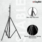 Digitek DLS-9FT non-slip flip locks and spring absorption detail