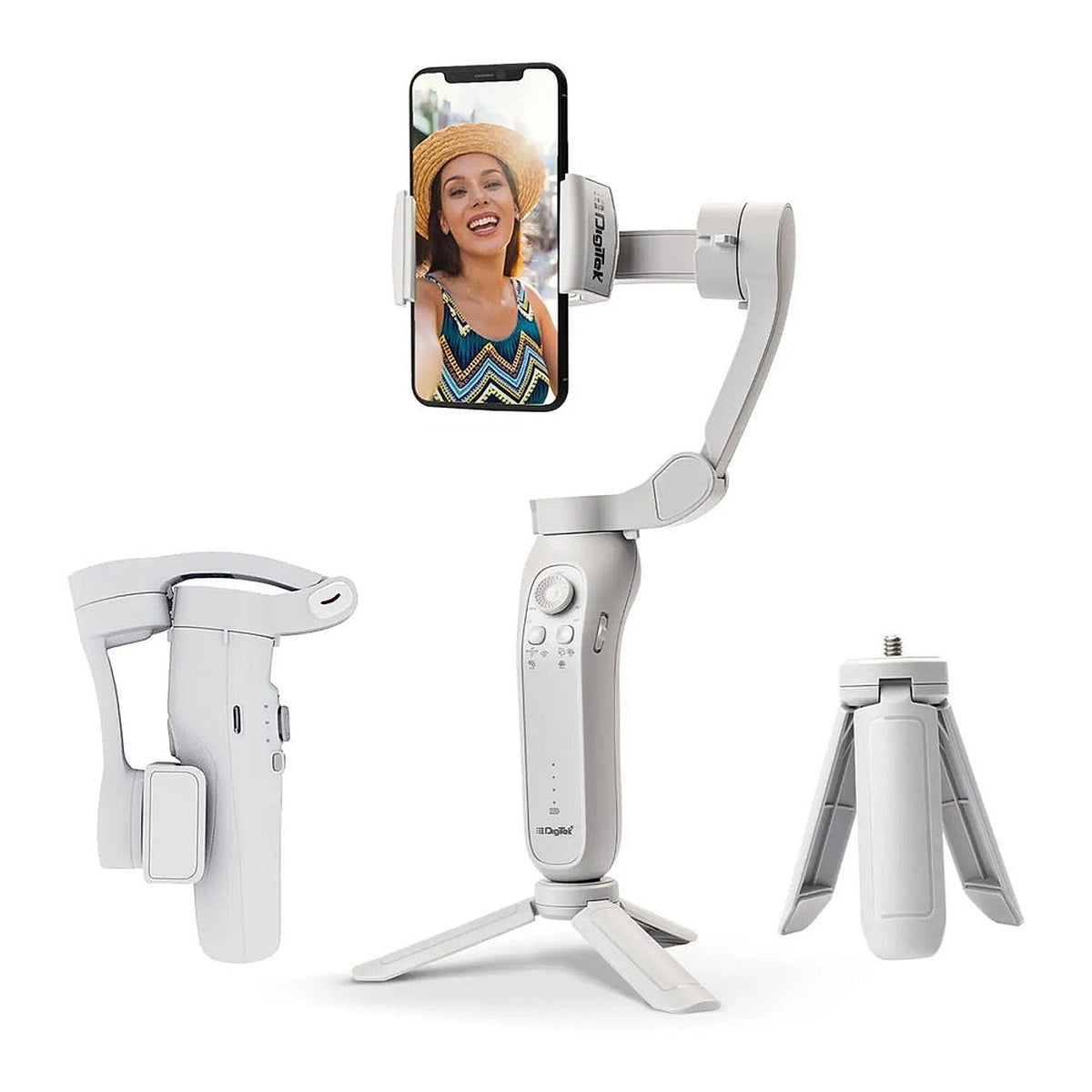 Digitek DSG-007F smartphone gimbal alternate view