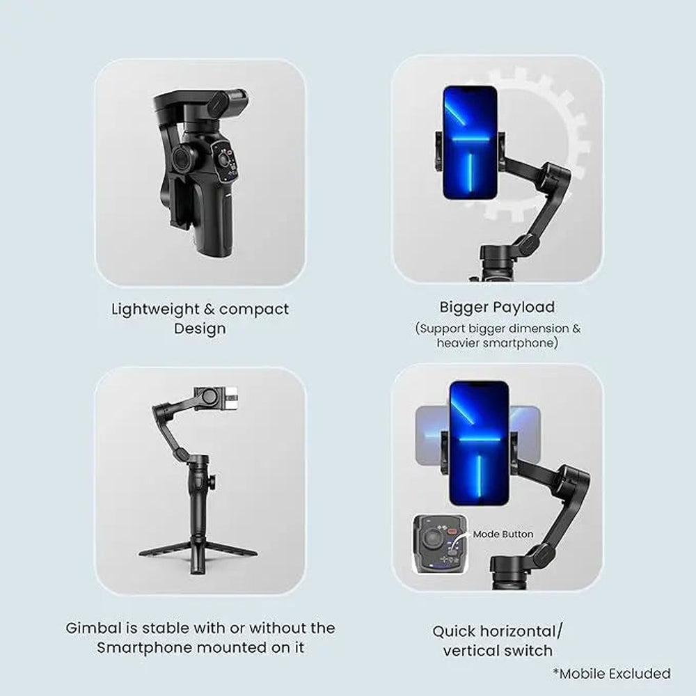 Digitek DSG-009F AI smartphone gimbal feature image