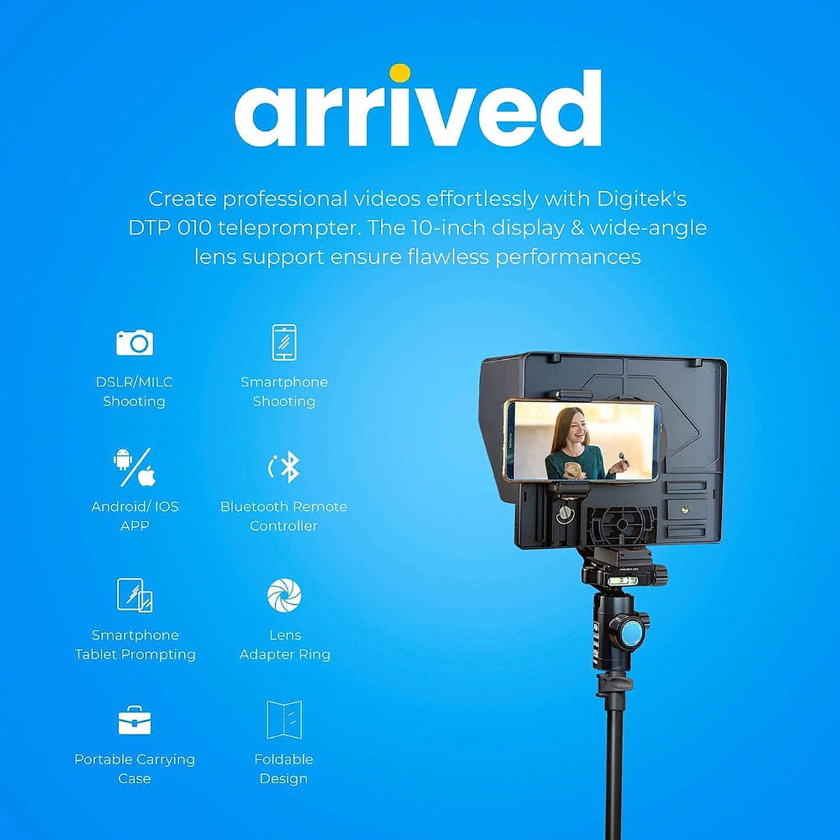 Digitek DTP-010 teleprompter alternate image