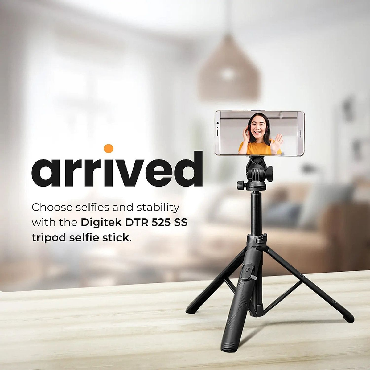Digitek DTR-525 SS selfie tripod alternate image
