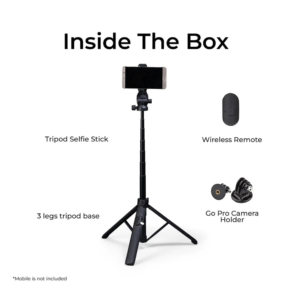 Digitek DTR-525 SS selfie tripod feature image