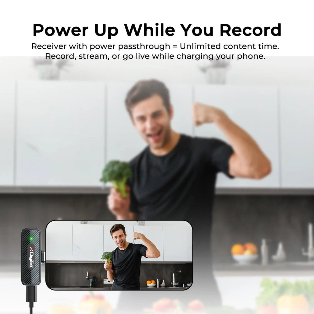 Digitek DWM-008 Pro wireless microphone feature image
