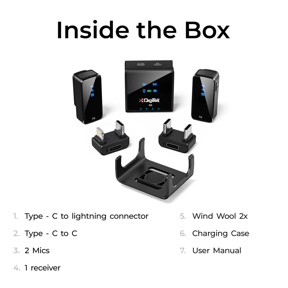 Digitek DWM-117 wireless microphone feature image
