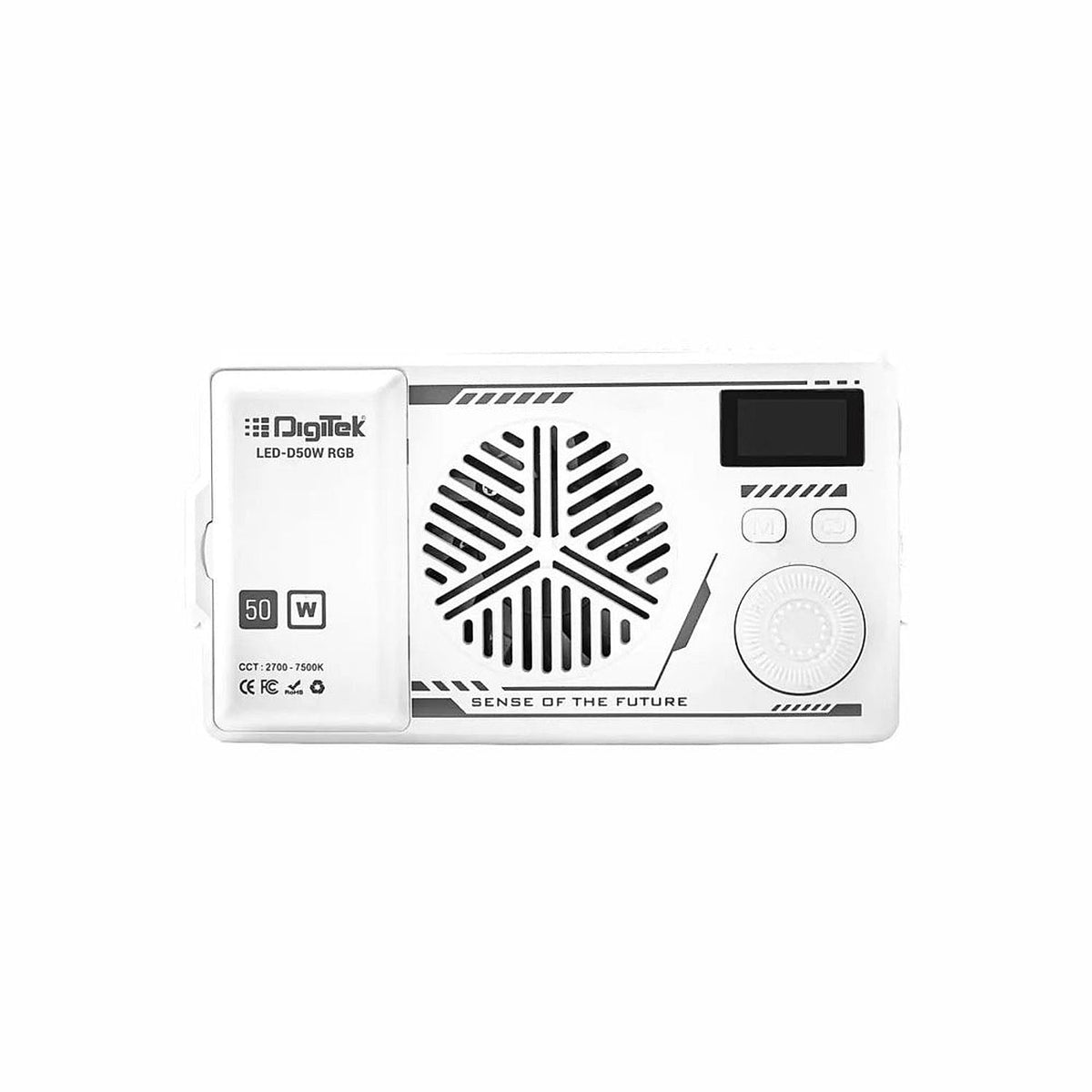 Digitek LED-D50W RGB portable video light alternate view