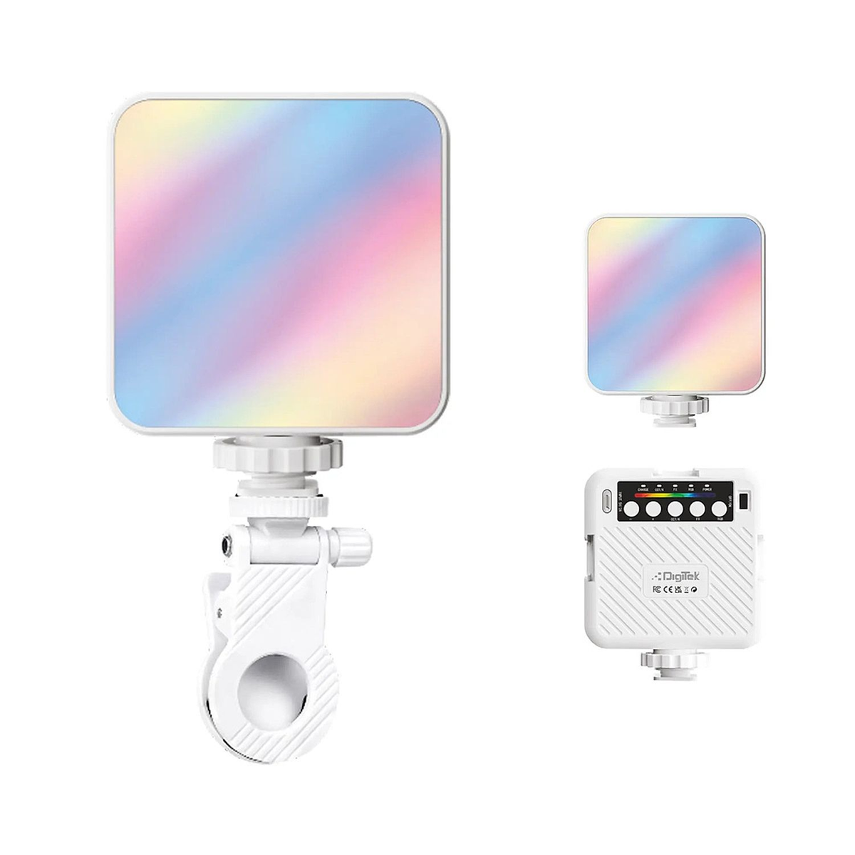 Digitek LED-D6W RGB mini video light product views