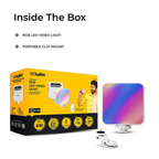 Digitek LED-D6W RGB video light box contents