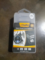 Digitek LP-E6 1800mAh battery retail packaging showing exact model sticker