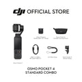 DJI Osmo Pocket 4 Standard Combo with included accessories