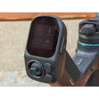 FeiyuTech SCORP Mini 3 Pro detachable handle touchscreen and joystick controls close-up