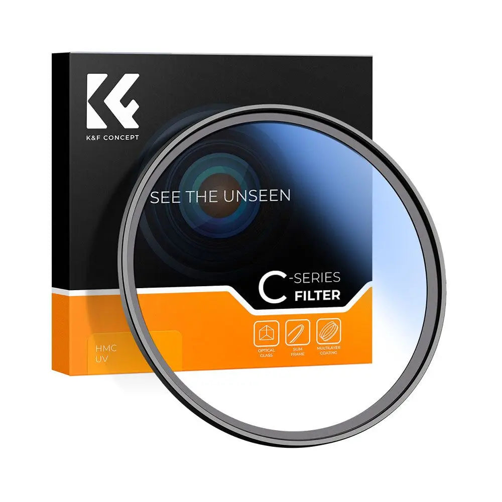 K&F Concept KF01.1426 67mm C Series blue multi-coated UV lens protection filter