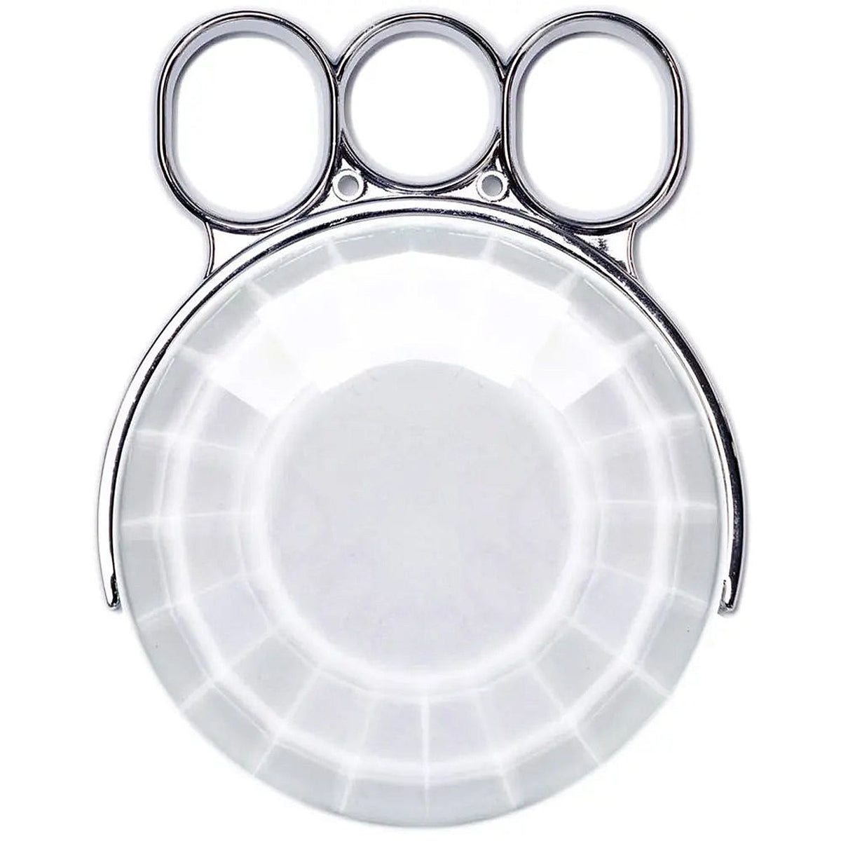 Julia prismatic filter from the Fractal Filters Classic three-pack, showing circular glass and three-finger grip