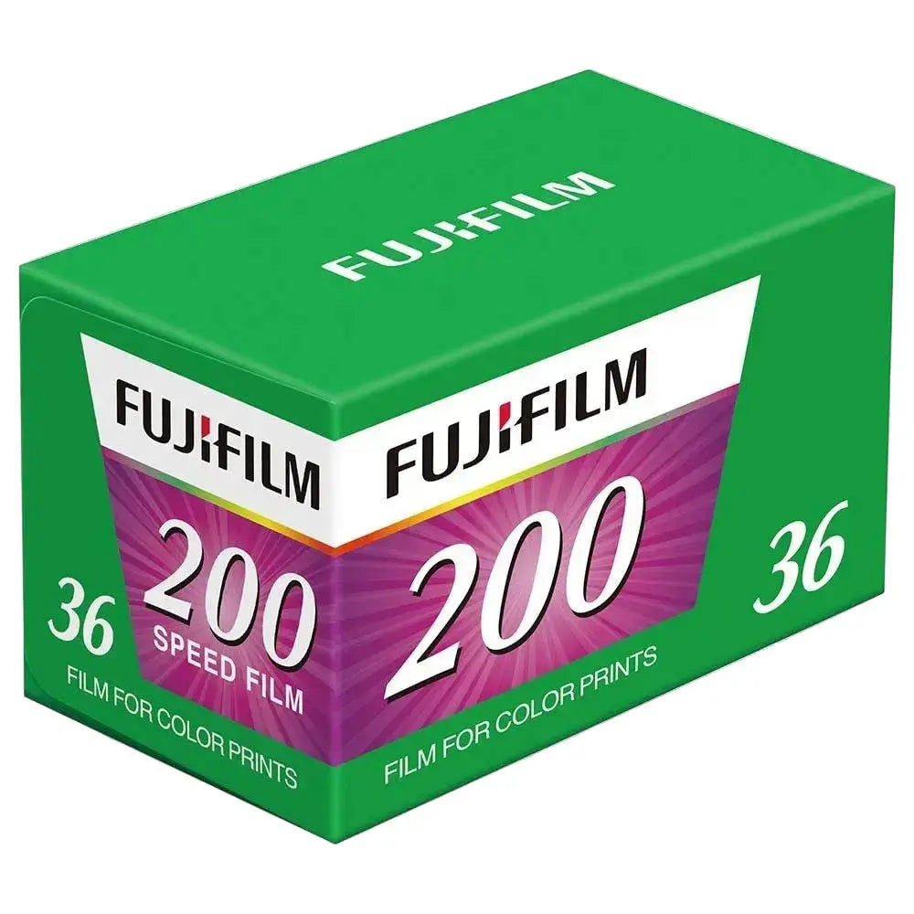 Fujifilm 35mm Color Negative Film ISO 200 on white background