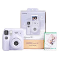 Fujifilm Instax Mini SE Fun Pack Purple instant camera bundle