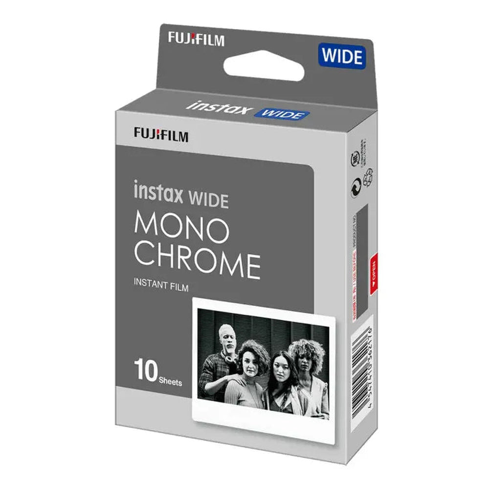 Fujifilm Instax Wide Monochrome instant film 10 exposures