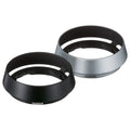Fujifilm LH-XF35-2 lens hoods shown in black and silver