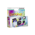 Fujifilm QuickSnap Flash single-use 35mm camera 27 exposures front retail carton
