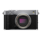 Fujifilm X-E5 Mirrorless Camera - Silver, front view